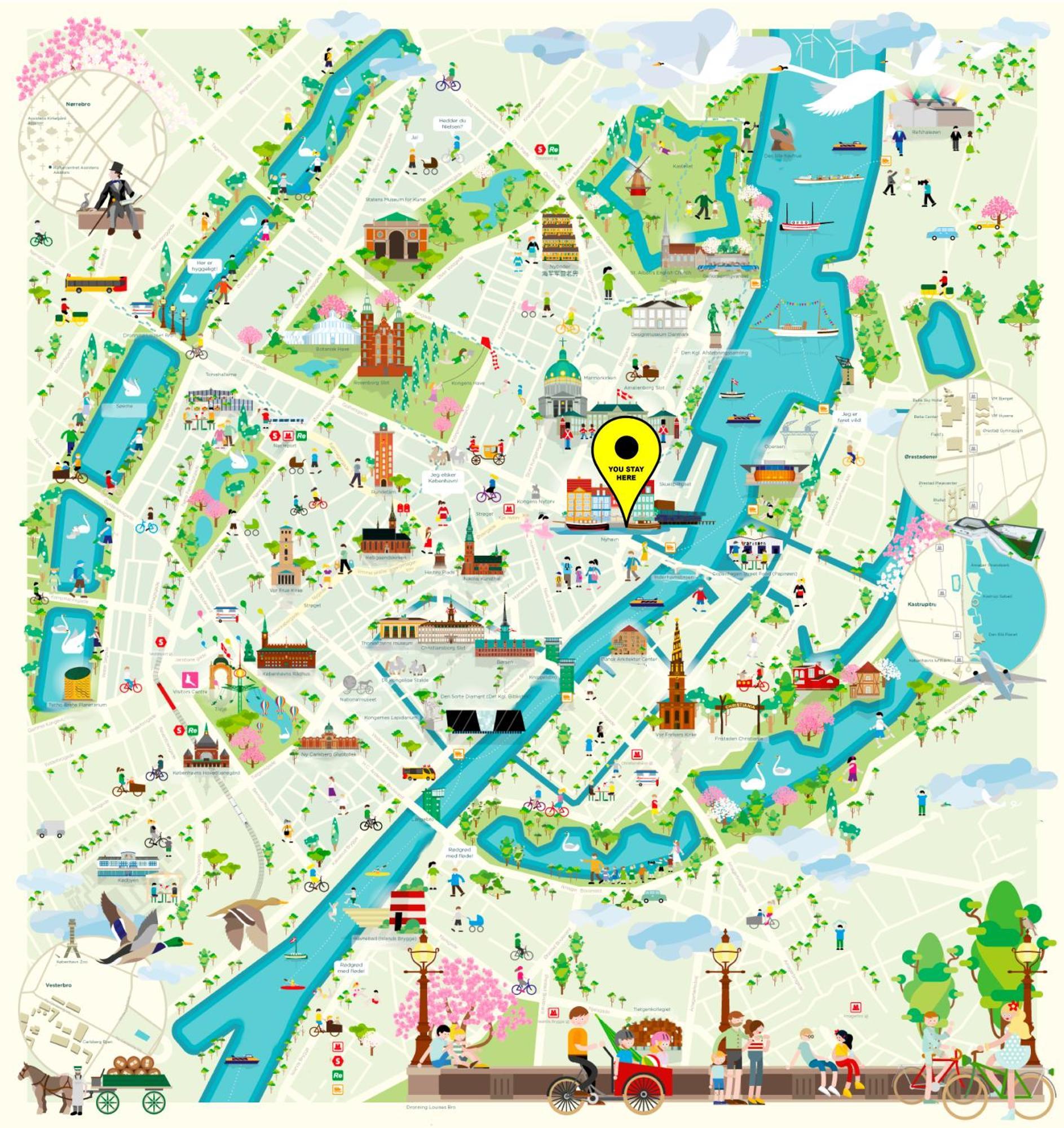 Chic Apartment In Vibrant Area By Copenhagen Canals โคเปนเฮเกน ภายนอก รูปภาพ